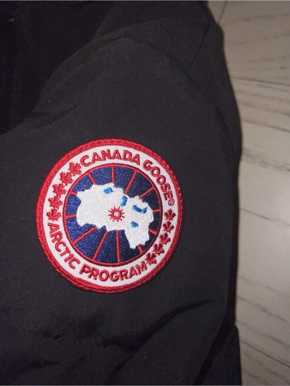 New Canada Goose Black Mystique Parka - Small